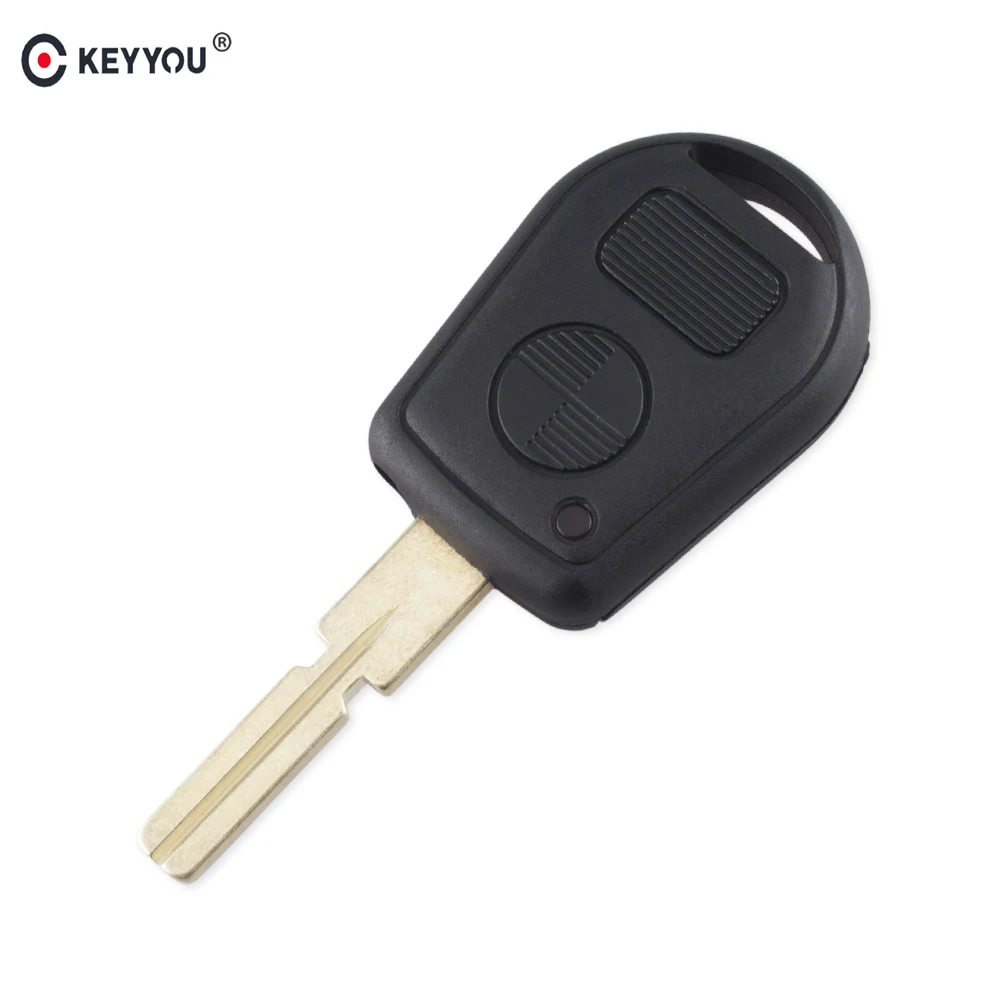 Чехол для автомобильного ключа KEYYOU 10 шт./лот сменный чехол с 2 кнопками BMW E31 E32 E34 E36