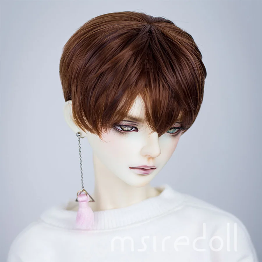 Cataleya bjd куклы короткие мальчики Волосы 1/3 1/4 1/6 BJD парики Высокая температура волокна для кукол