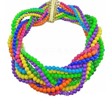 Ручной Работы Бохо шикарное массивное ожерелье-чокер массивные