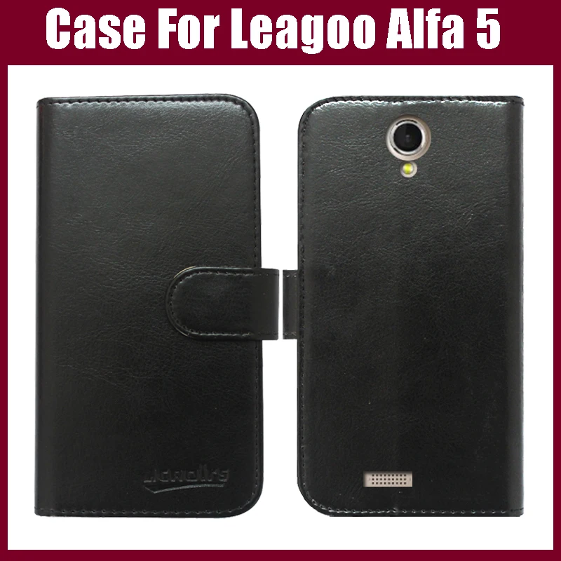 Горячая распродажа! Кожаный защитный чехол для Leagoo Alfa 5 6 цветов|leagoo alfa case|alfa casephone