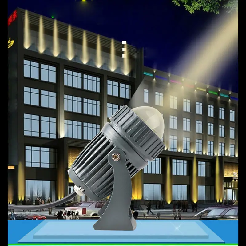 Светодиодный точечный светильник 10 Вт водонепроницаемый прожектор IP65 щение