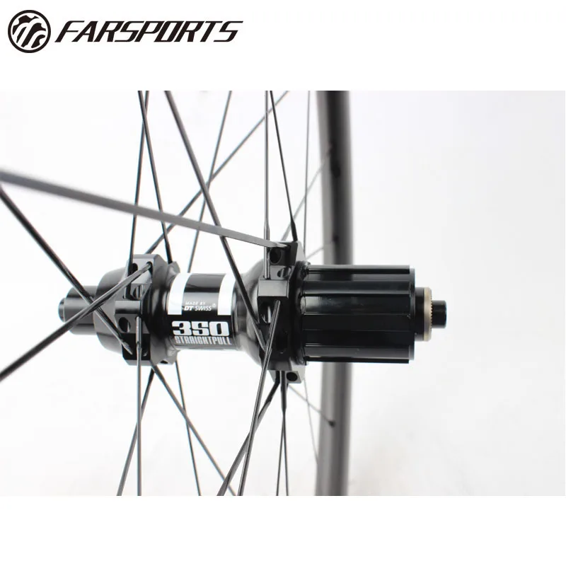 Farsports FS38-CM-25 DT350 ручной работы OEM китайский заказ велосипед углерода довод 38 мм колеса с DT концентратора и Sapim Спицы