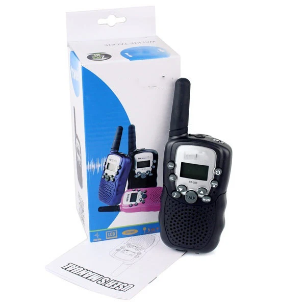 Pair Children Phone Wireless Radio Walkie Talkie Electronic Gadgets Battery Operated Child Educatianal Toy