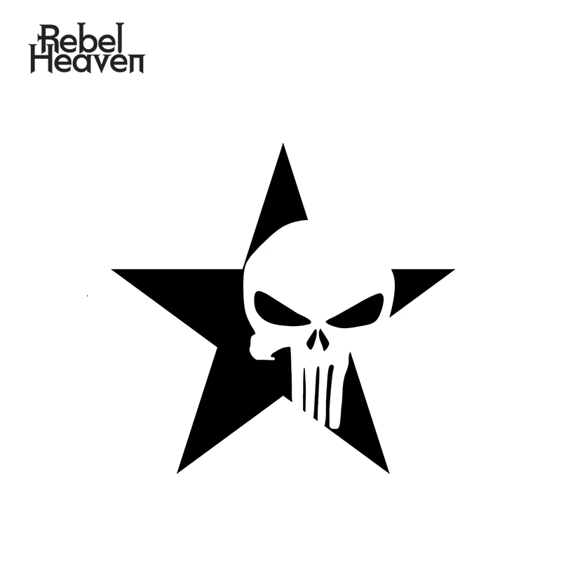Rebel Heaven автомобильный Стайлинг Забавный JDM Знак Мира Символ американский флаг