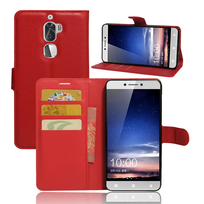 Leather Case for Letv Leeco Coolpad Cool 1 Wallet Flip Cover Dual Cool1 C106 C103 Phone Bag TPU Stand Card Slot |