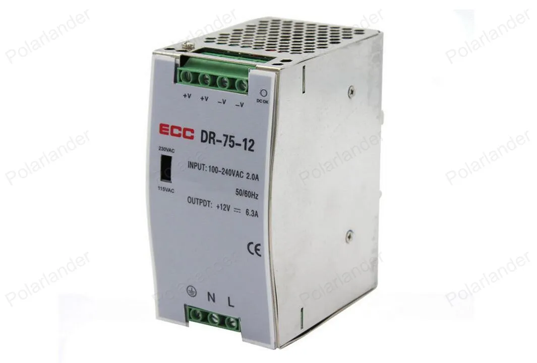 Безопасная качественная простая работа AC/DC 12V 6.2A двойной выход источник питания