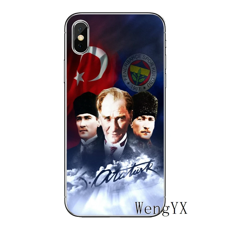 Турция Мустафа Кемаль Ататюрк для samsung Galaxy S10 S9 S8 S7 S6 edge рlus Lite S5 S4 примечание 9 8 5 Чехол Мягкий чехол для мобильного телефона чехлы - Цвет: Kemal-Ataturk-A-09
