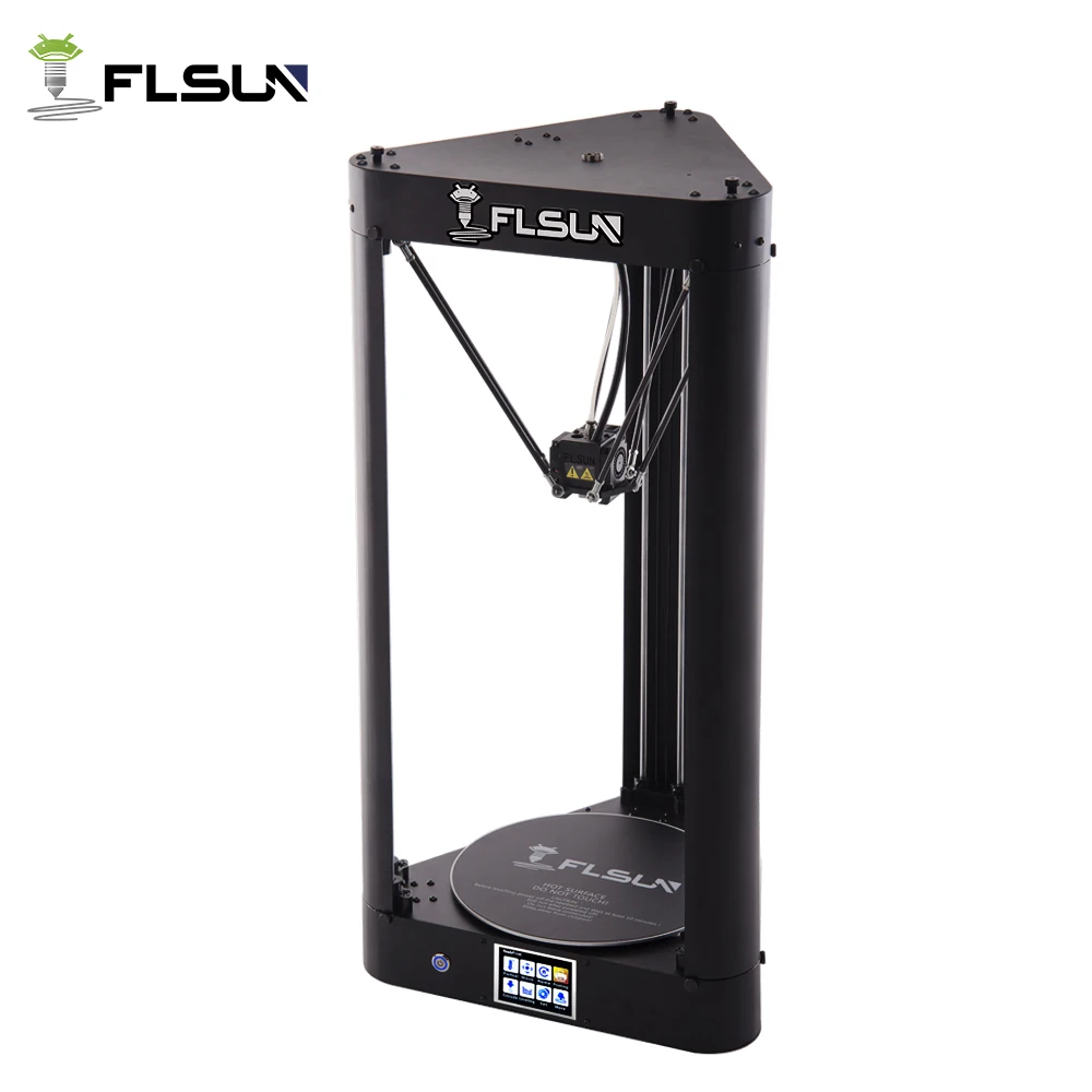 Flsun QQ 3d принтер металлический каркас большой размер предварительная сборка авто
