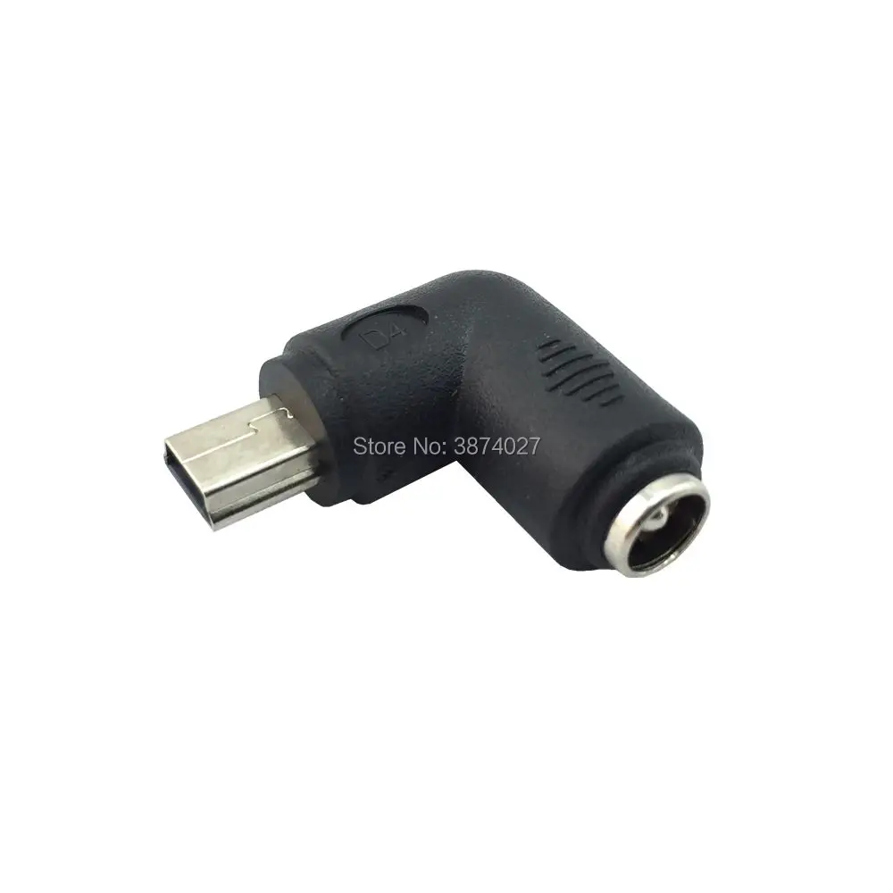 DC 55*21 разъем для mini usb 90 градусов адаптер питания Бесплатная доставка|Кабели VGA| |