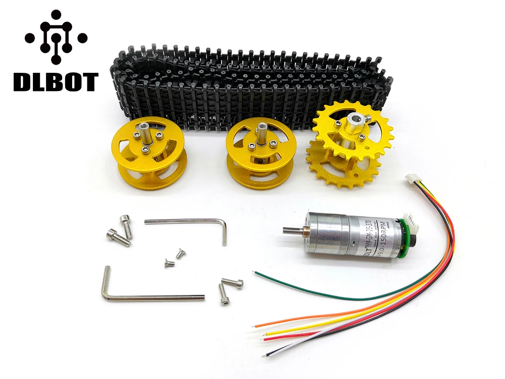 Один комплект запчастей для гусеничного привода включает мотор колесо ленту