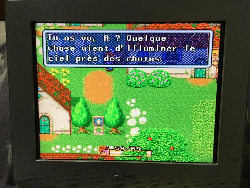 16 битные игры ** Secret of Mana 1 ( PAL французская версия! Французский язык!)|Игры для