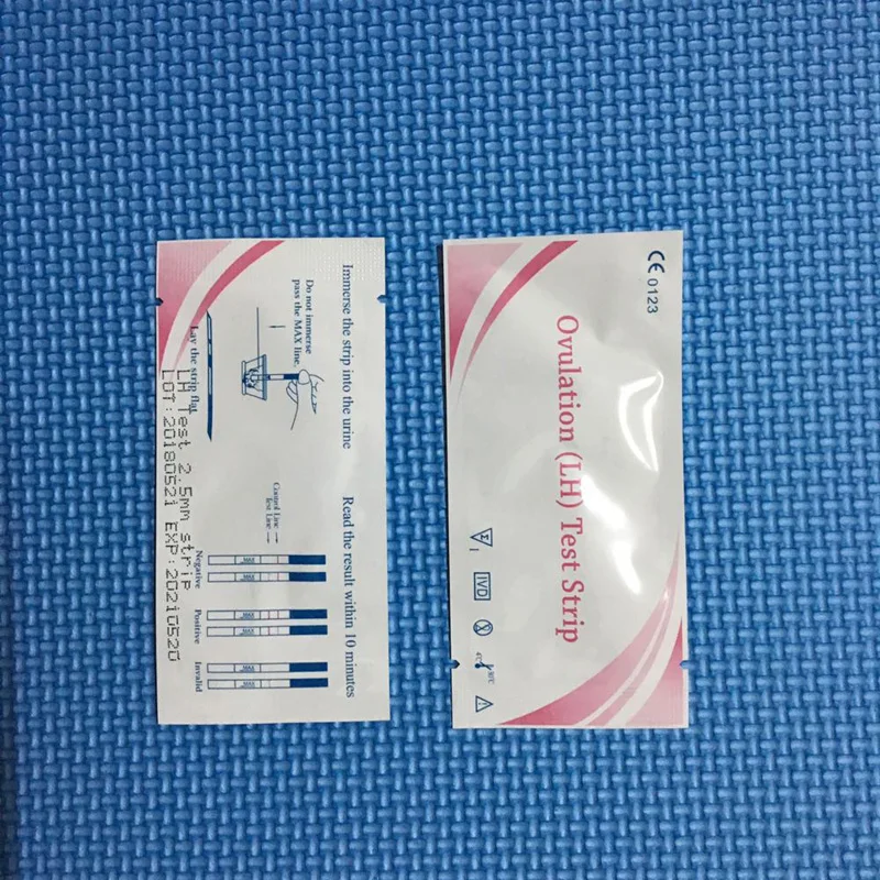 20/50 шт для женщин LH тест на овуляцию бумажная полоска предикатор мочи фертильность палка частный