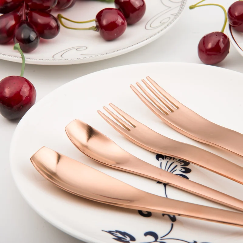 Горячая Распродажа набор столовых приборов ножи вилки ложки Западная кухонная