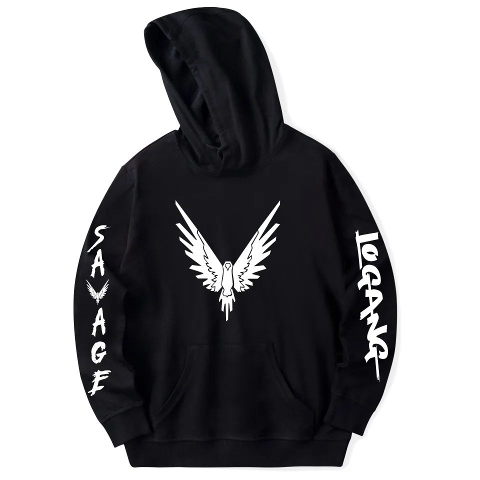 Толстовка Logan Paul Maverick Bird повседневная толстовка с капюшоном для мужчин и женщин