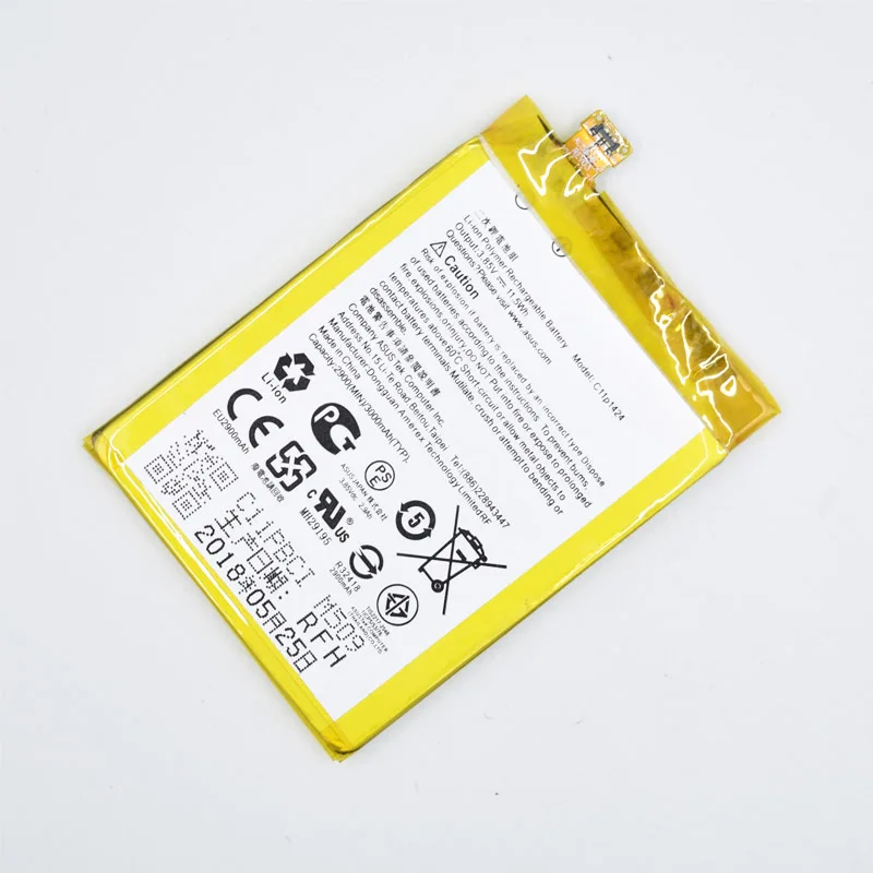 Hekiy для ASUS ZE551ML батарея C11P1424 3000 мАч Asus Zenfone 2 ZE550ML Z00AD Z00ADB Z00A Z008D|Аккумуляторы