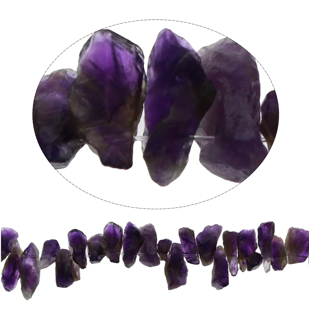 

YYW New Arrival Hot Natural Real Crystal Quartz Stone Beads February Birthstone Lucky DIY Making Accessories Loose Stone Beads