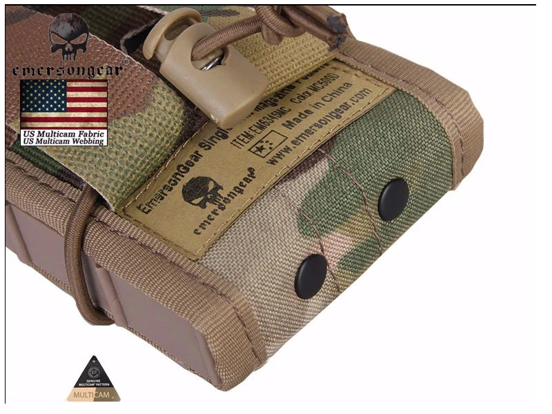 Сумка для магазина EMERSONGEAR с одним блоком военная сумка Molle вертикальные