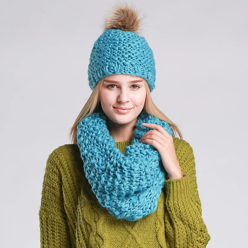 CIVICHIC женский тканый шарф ручной работы вязаная крючком шапка с бархатом зимний