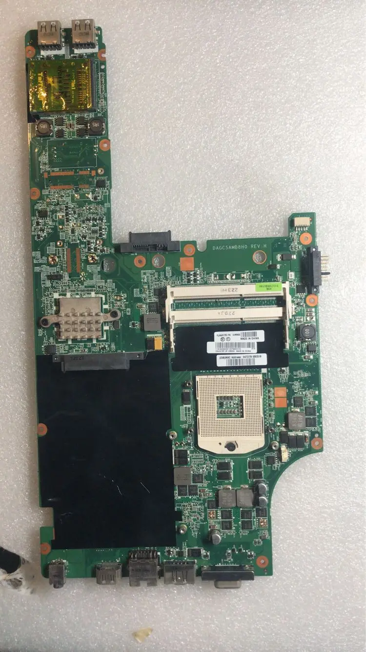 KTUXB DAGC5AMB8H0 for Lenovo Thinkpad E40 notebook computer motherboard 04w3600 63Y2130 63Y1596 PGA989 HM55 100% test work | Компьютеры и