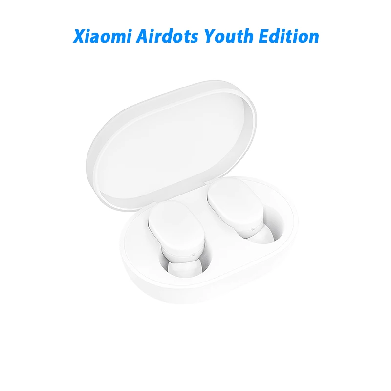 Xiaomi Airdots Xiaomi Mijia Airdots TWS Беспроводные Bluetooth 5,0 наушники вкладыши Молодежная версия стерео бас с микрофоном свободные Наушники управление AI - Цвет: Xiaomi Airdots