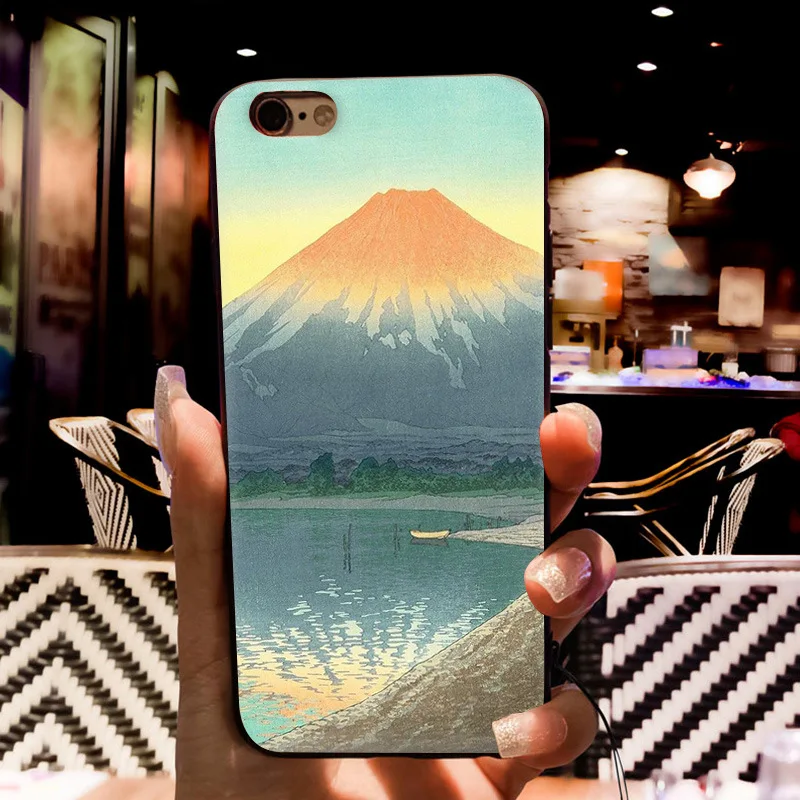 MaiYaCa японский стиль искусство Япония телефонные чехлы для iPhone 11 Pro Max 6S 6plus 7 7plus 8 8Plus X 5 5S XR XS MAX