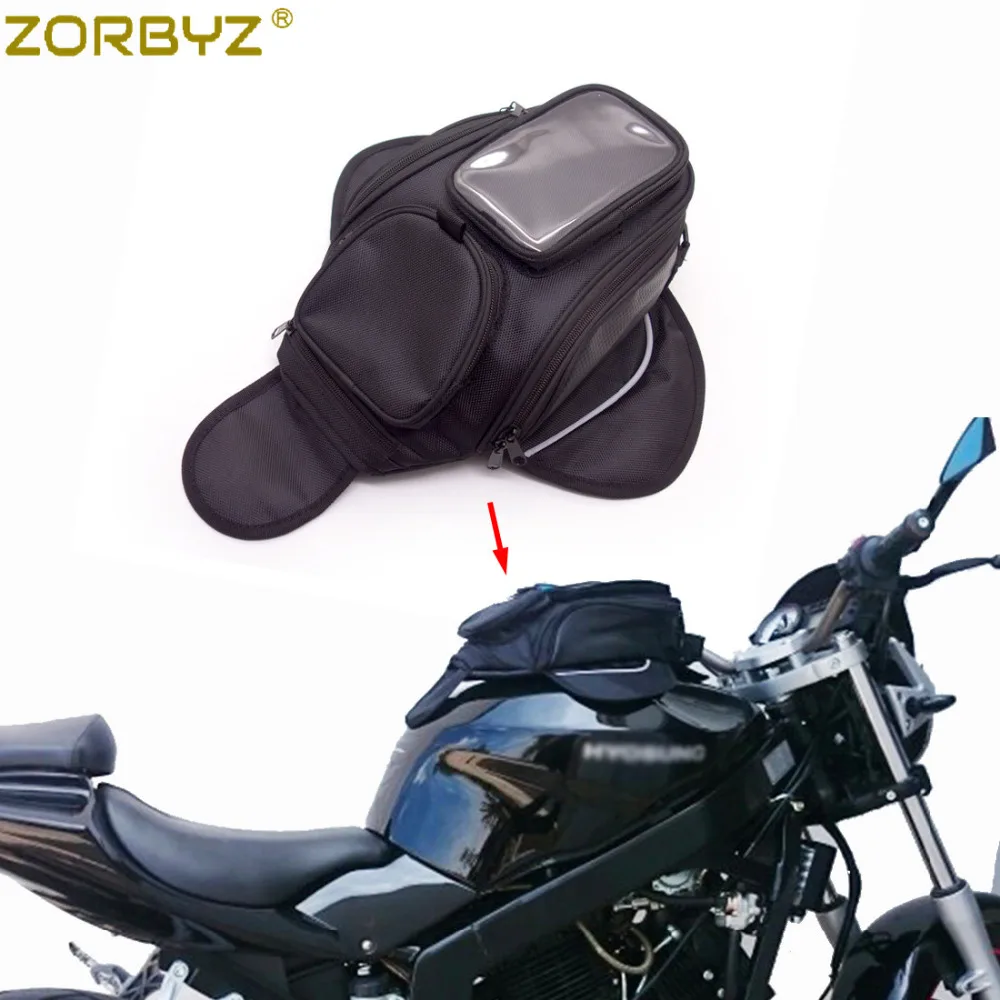 ZORBYZ мотоциклетная Магнитная сумка для топливного бака и масла седельная