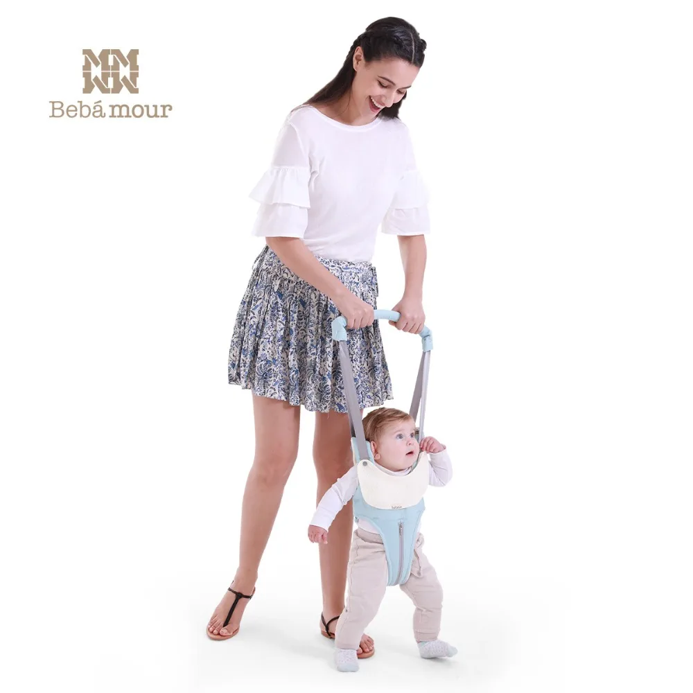 Bebamour Baby Walking Harnesses Safety Kid Keeper Fashion Learning Assistant Toddler Leash Backpack Infant Walker | Мать и ребенок