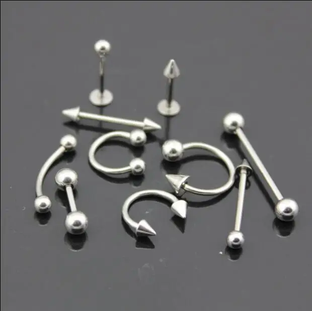 Ea1023 2020 новые модные серьги-гвоздики из нержавеющей стали в стиле панк готика носа