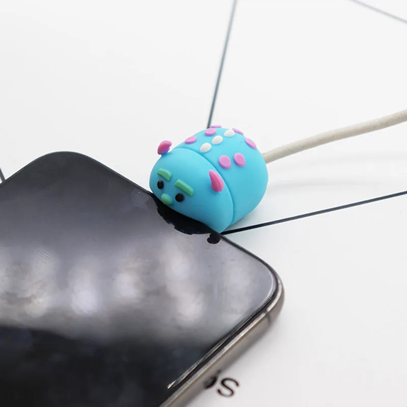 Милая защита кабеля для универсального Android Apple аксессуары Chompers новинка