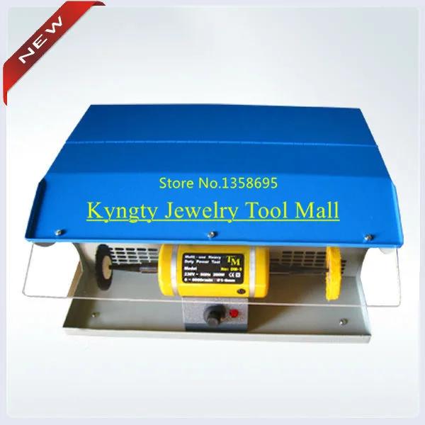 

ewelry Machine Polishing Machine with Dust Collector Jewelry Grinding Machine Mini Bench Grinder Machine warranty one year