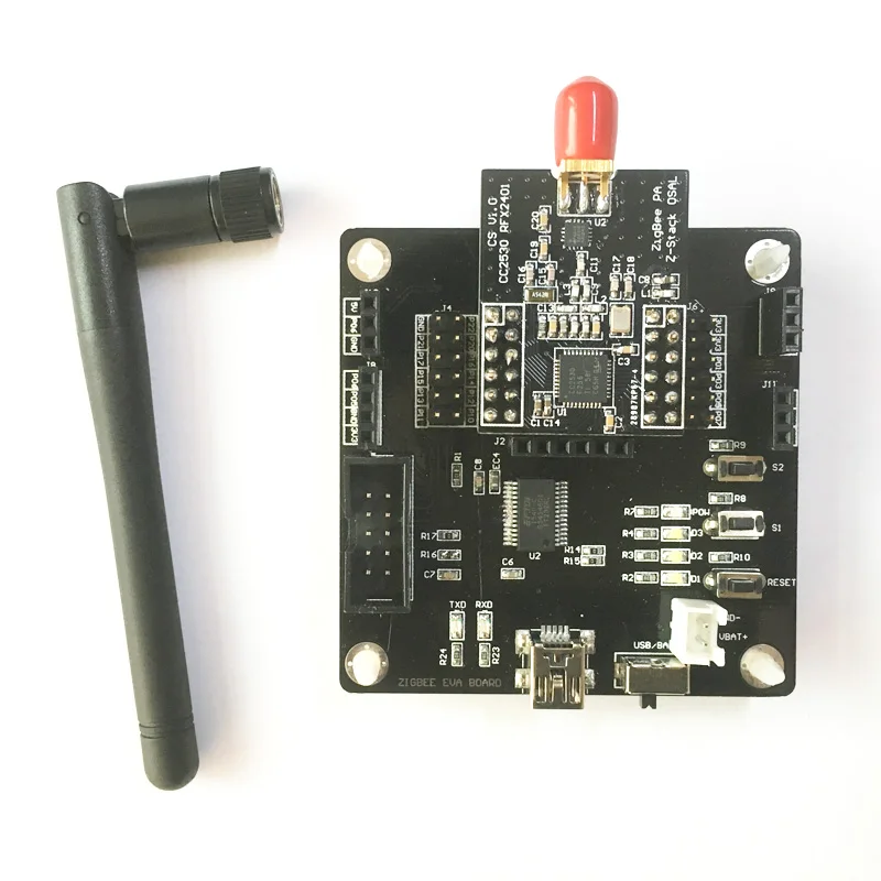 Для дистанционного беспроводного модуля ZigBee CC2530 + RFX2401 PA Модуль с исходным кодом