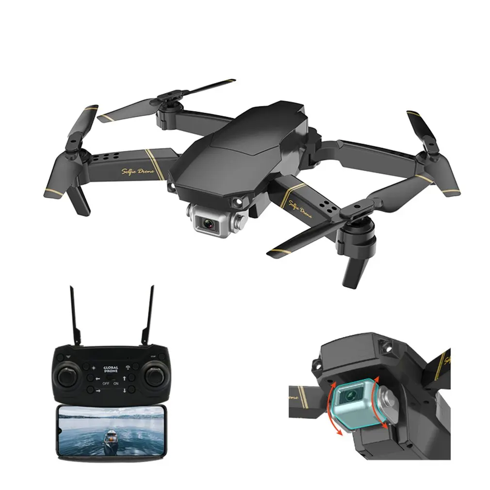 Новый GD89 WIFI FPV с широким углом обзора 480 P/1080 P HD камера высоким режимом удержания