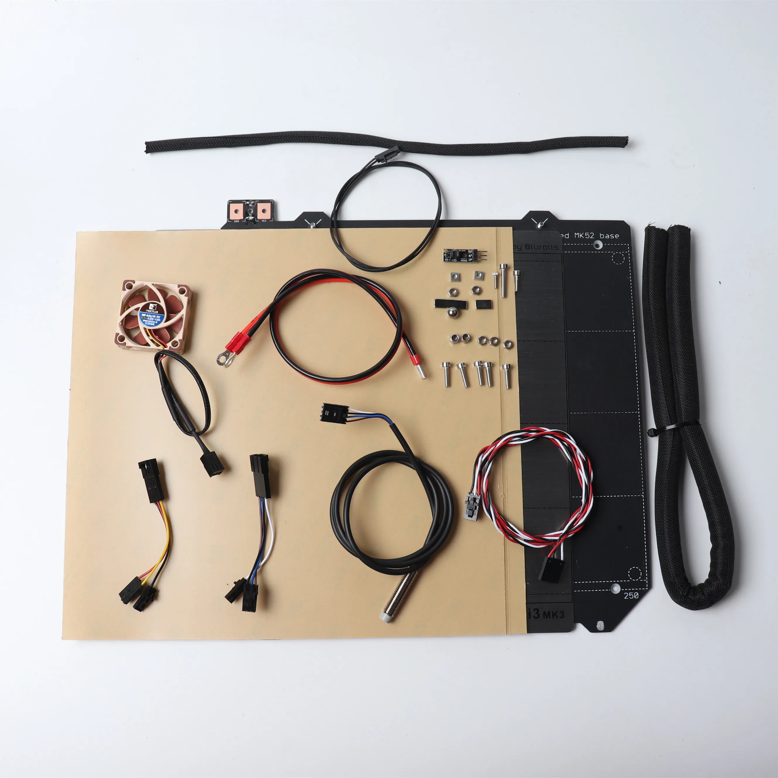 Protend Prusa i3 MK2/S к MK2.5S обновленный комплект MK52 12V heatedbed Noctua fan MK2.5 датчик