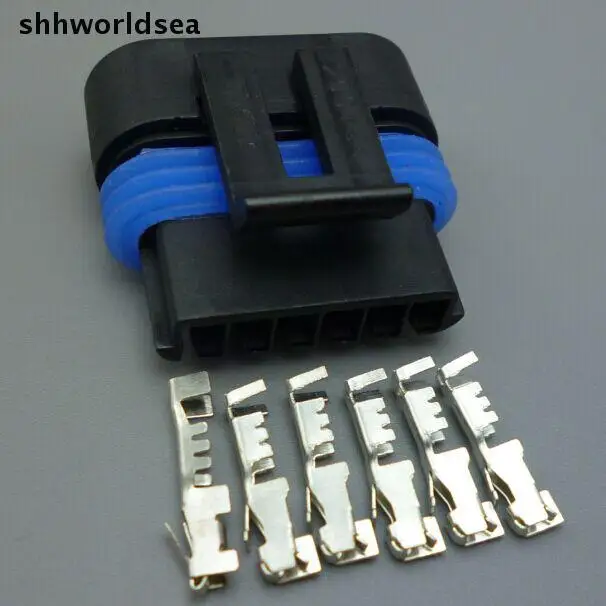 Shhworldsea 10 комплектов 6 Контактный Модуль дистрибьютора автомобильной вилки и