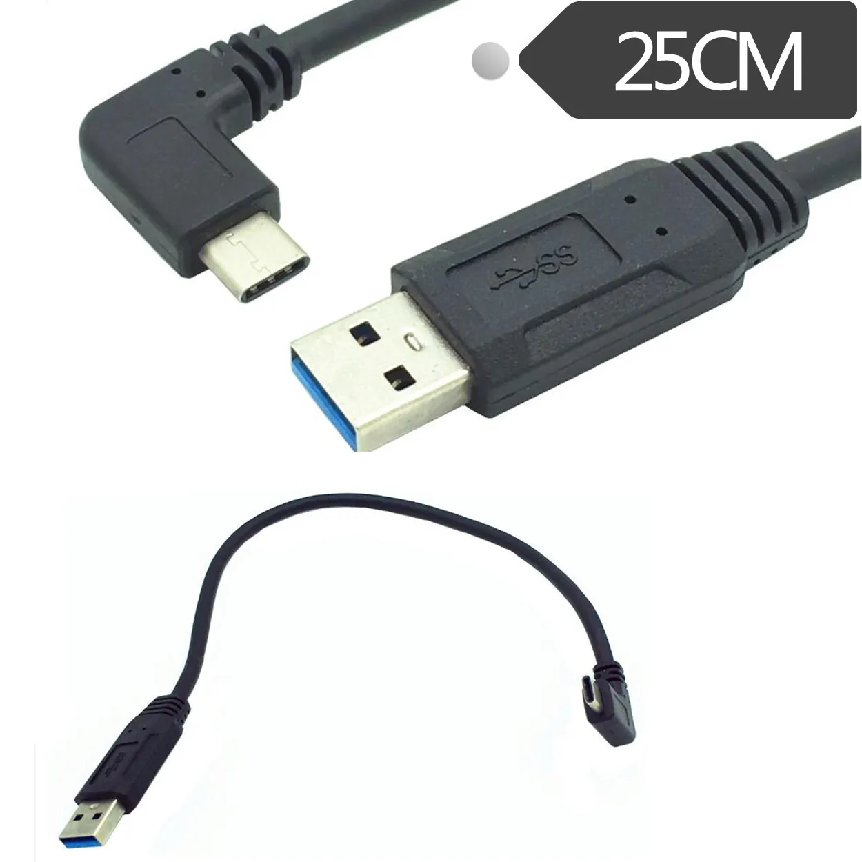 USB3.0 AM прямо к Тип-C локоть кабель ноутбук телефону для зарядки | Обустройство дома