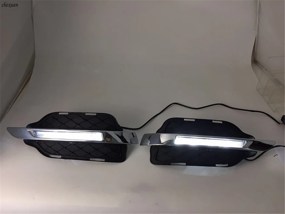 CSCSNL 1 комплект 12v ABS светодиодный для Mercedes Benz W204 GLK300 GLK350 GLK500 2013 2014 2015 2016 DRL