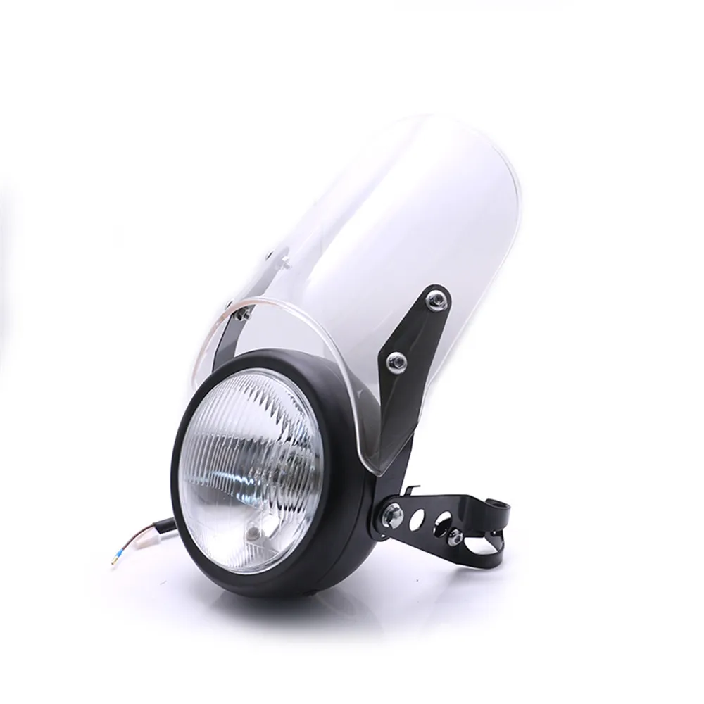 1 комплект универсальных мотоциклетных фар с комплектом обтекателей крепежными