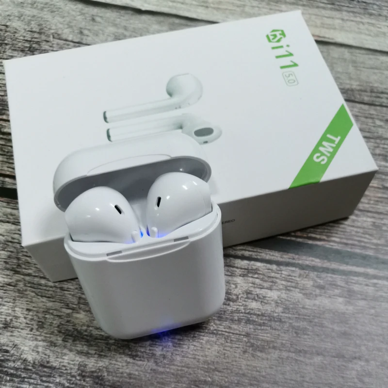 I11 TWS Bluetooth наушники беспроводные мини гарнитуры Pods pk I9s I10 для Apple Andorid Iphone|Наушники