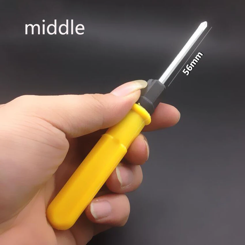 1 шт. оптовая продажа двойной головкой отвертка шлицевая и Крестовая для ремонта