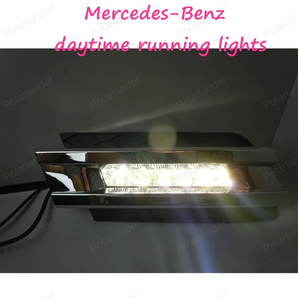 

Для 09-11 Mercedes-Benz ML450 W164 светодиодные фары Противотуманные фары дальнего света