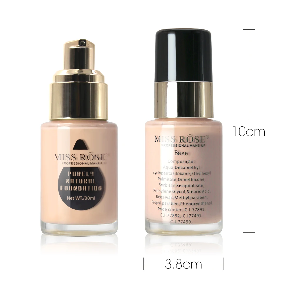 MISS ROSS Pro Жидкая основа для лица макияжа маскирующий макияж крем масло контроль