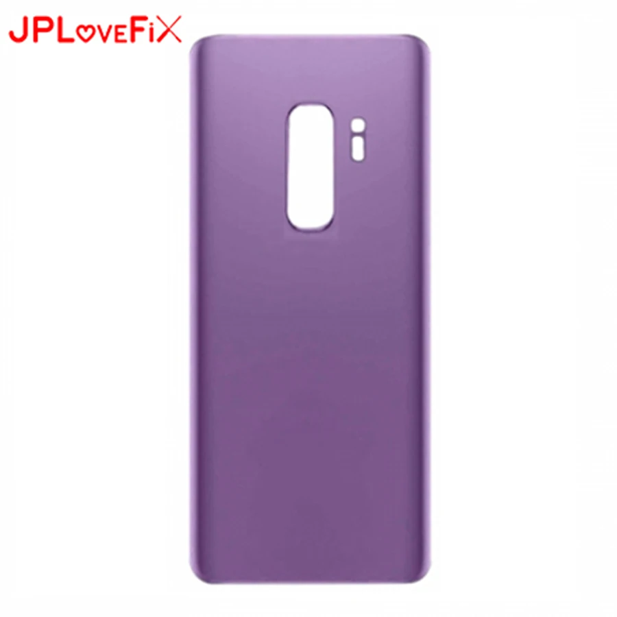 JPFix Задняя стеклянная крышка батарейного отсека для Samsung S9 плюс G9650 G965F камера