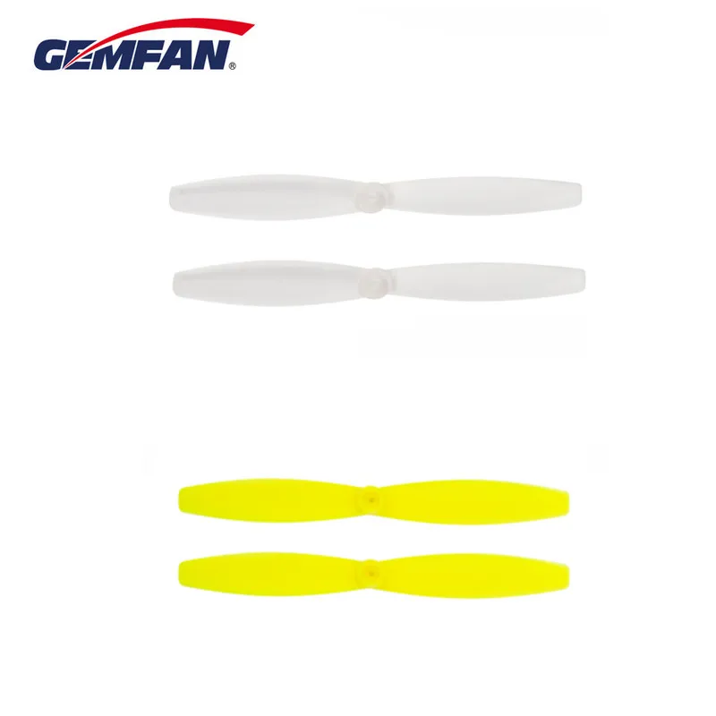 12 пар Gemfan 65 мм 1 мм/1 5 отверстие 2 Лопасти пропеллер PC CW CCW для RC Drone FPV Racing гоночный