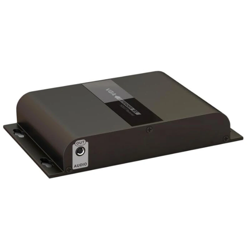 Расширитель VGA для видео и аудио сплиттер по ethernet UTP cat5e/6 кабель до 120 м совместим с