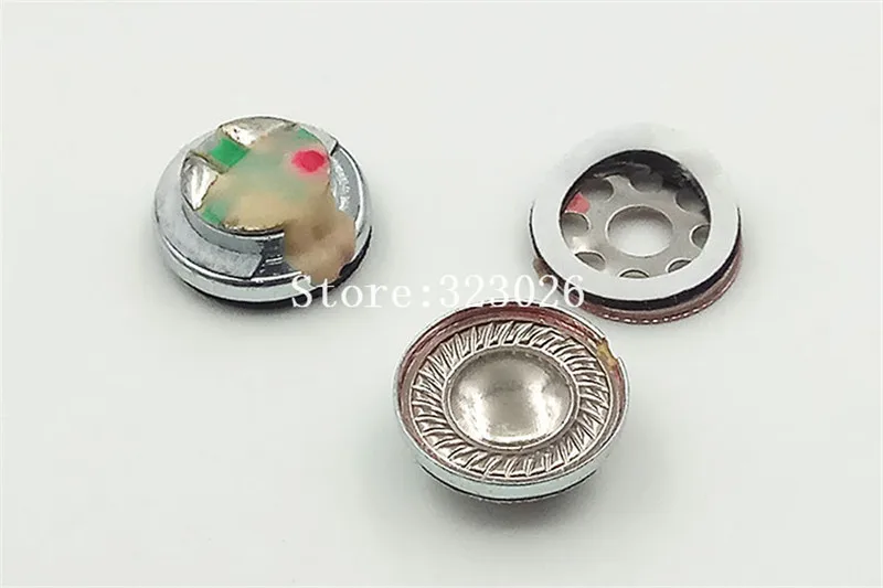 10mm speaker unit Beryllium membrane moving coil 16ohms bass 2pcs | Электроника