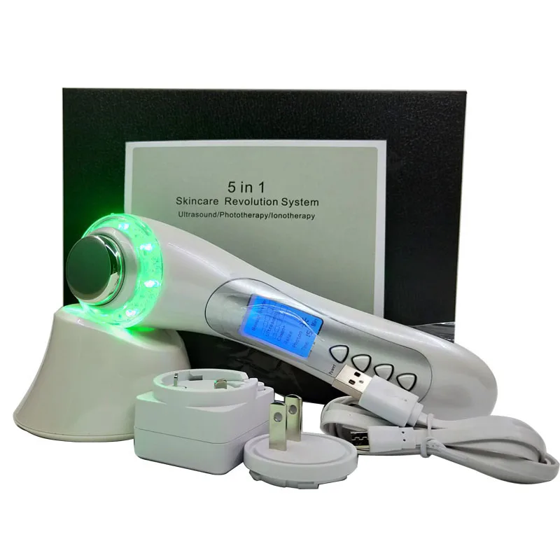 Ультразвуковой Фотон IPL Led для гальванического тока спа салона омоложение кожи