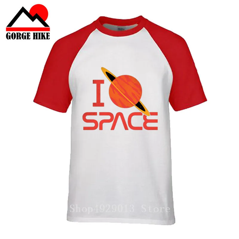 Хлопковая футболка CCCP с надписью I Love Space | Мужская одежда