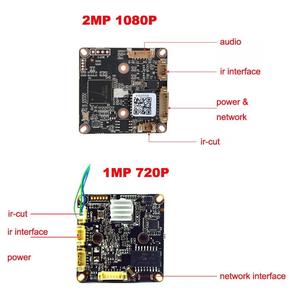 PoE камера IP 2.0MP 1080 P модуль наблюдения безопасности основная ip на панель сетевая