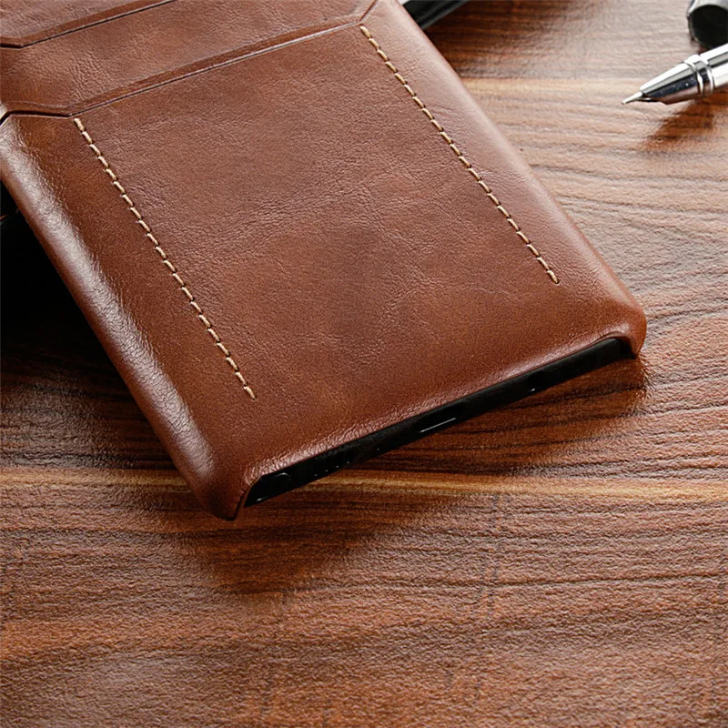 Luxury Card Holder Leather Wallet Phone Case for Samsung Galaxy S10 S9 S8 Note 10 9 8 plus Shockproof Slim Hard Back Cover Coque |