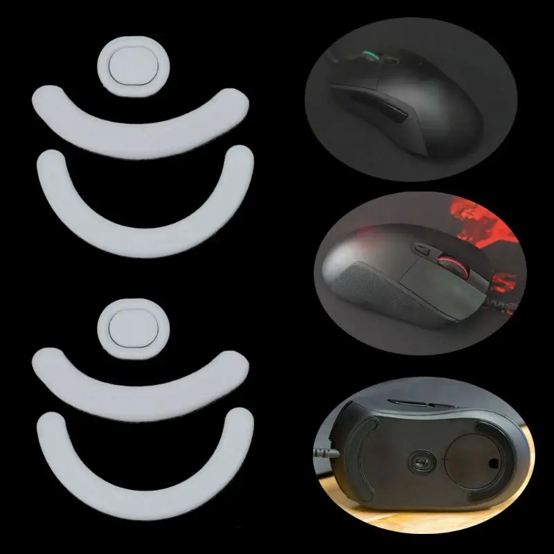 Лазерная игровая мышь G403 G603 G703 белая с изгибом края|Наклейки для планшетов| |